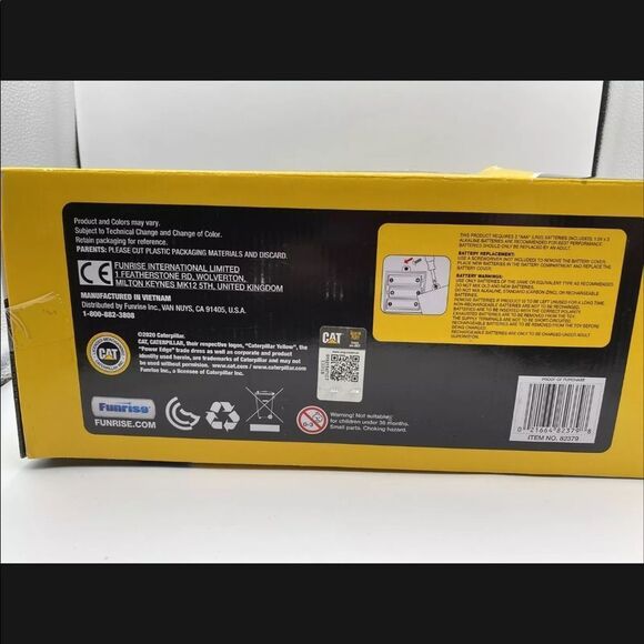 Funrise CAT FUTURE FORCE Wheel Loader NEW MIB Lights And Sounds Toy Vehicle - Picture 11 of 11